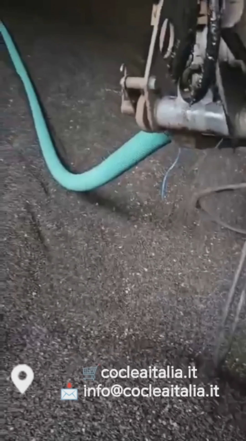 Coclea Flessibile Idraulica - Funziona Senza Elettricità